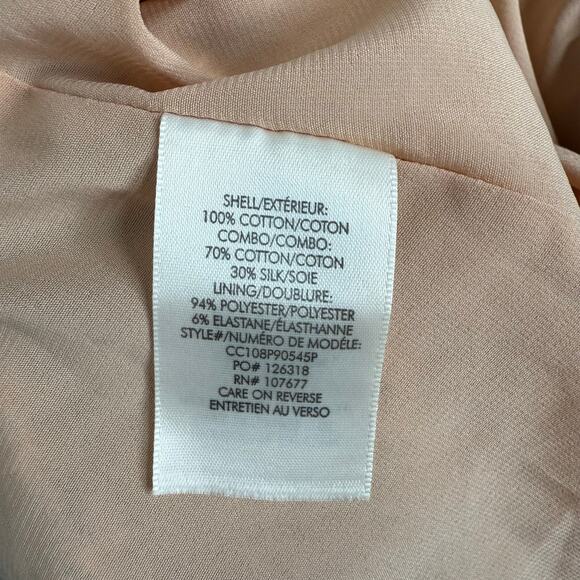 Alice+Olivia Crawford Floral Puff-Sleeve Minidress Est Sz 10/12 SEE DESCRIPTION - Picture 8 of 12